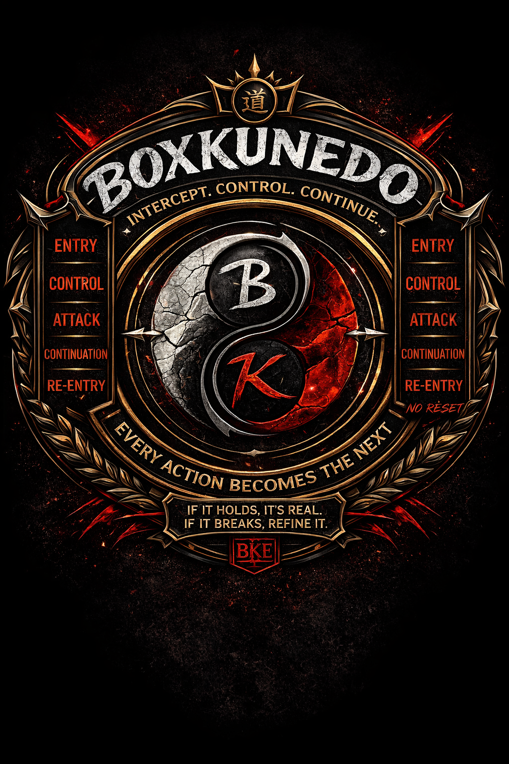 BoxKunEdo metallic emblem